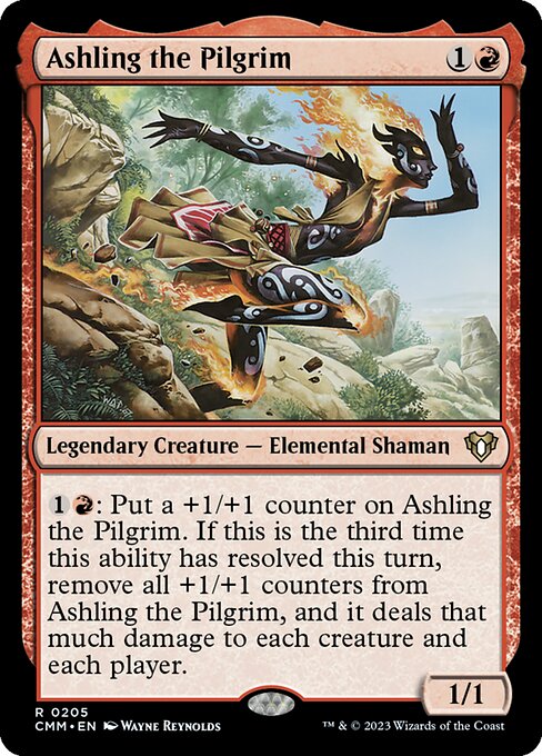巡礼者アシュリング/Ashling the Pilgrim [CMM] [FOIL]