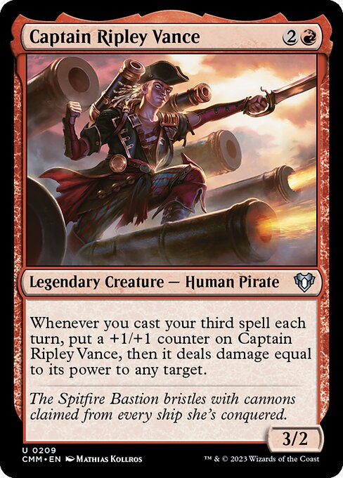 リプリー・ヴァンス船長/Captain Ripley Vance [CMM] [FOIL]