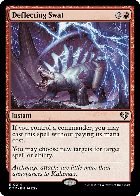 偏向はたき/Deflecting Swat [CMM] [FOIL]