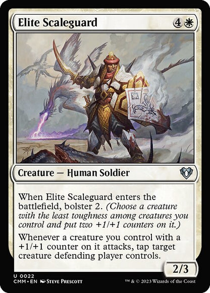 鱗衛兵の精鋭/Elite Scaleguard [CMM] [FOIL]