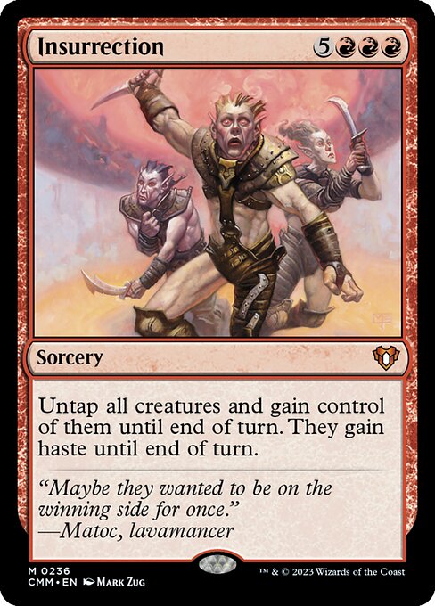 暴動/Insurrection [CMM] [FOIL]