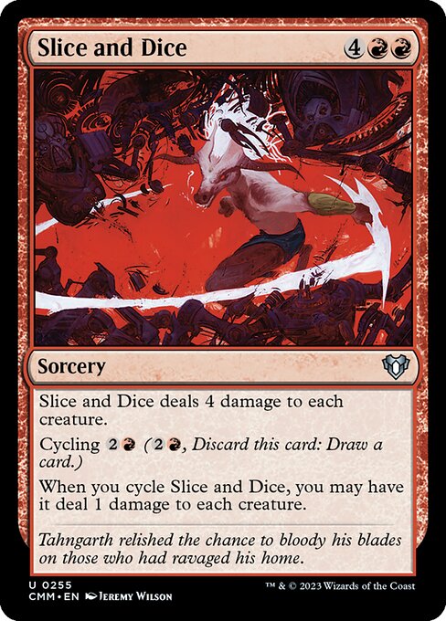 めった切り/Slice and Dice [CMM] [FOIL]
