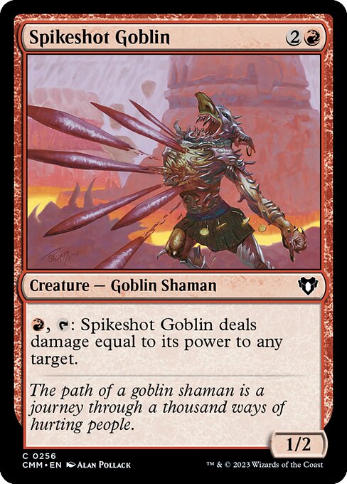 トゲ撃ちゴブリン/Spikeshot Goblin [CMM] [FOIL]
