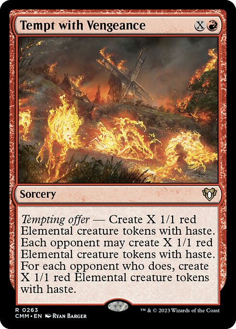 復讐の誘惑/Tempt with Vengeance [CMM] [FOIL]