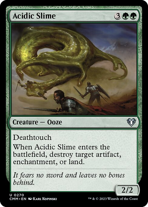 酸のスライム/Acidic Slime [CMM] [FOIL]