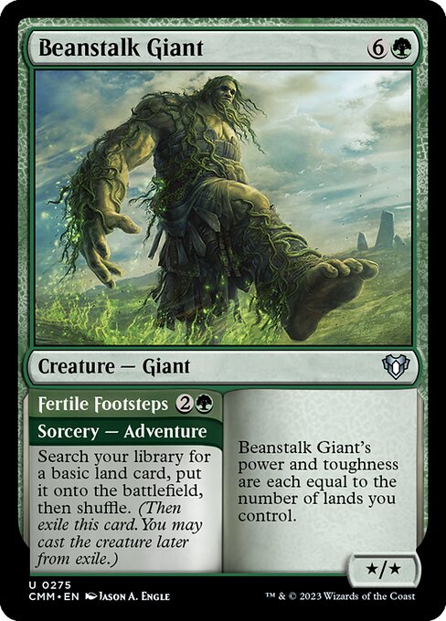 豆の木の巨人/Beanstalk Giant [CMM] [FOIL]