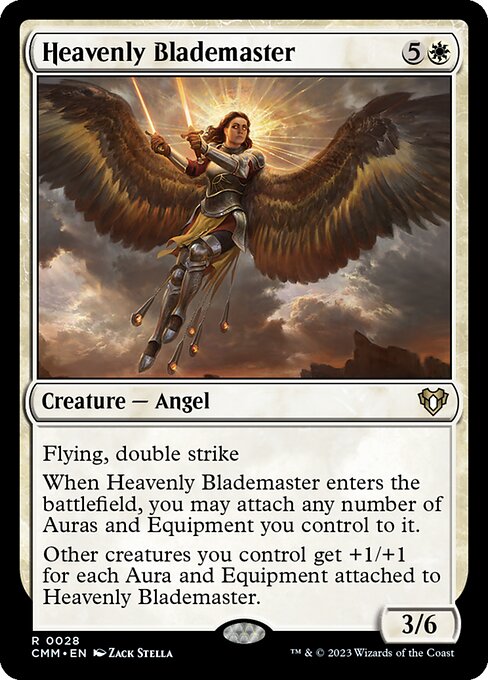 天の刃使い/Heavenly Blademaster [CMM] [FOIL]