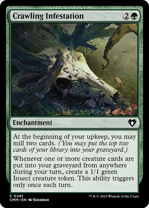 這い回る寄生/Crawling Infestation [CMM] [FOIL]