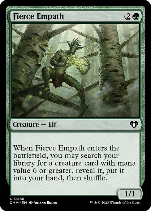 激情の共感者/Fierce Empath [CMM] [FOIL]