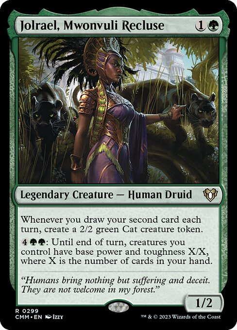 ムウォンヴーリーの世捨て人、ジョルレイル/Jolrael, Mwonvuli Recluse [CMM] [FOIL]