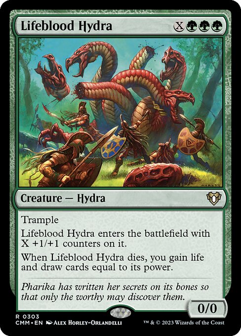 生命線のハイドラ/Lifeblood Hydra [CMM] [FOIL]