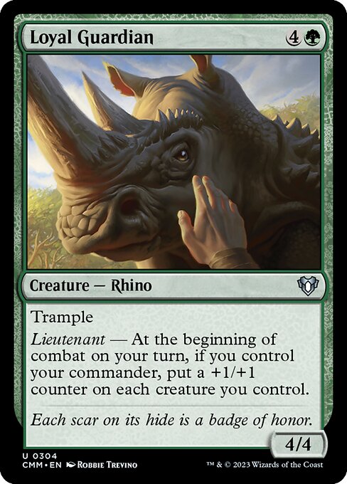 忠実な守護者/Loyal Guardian [CMM] [FOIL]