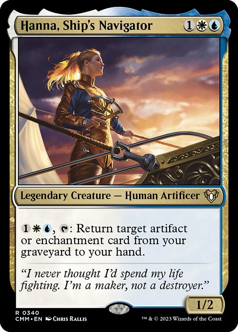 航行長ハナ/Hanna, Ship's Navigator [CMM] [FOIL]