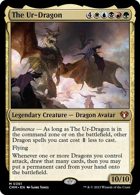 始祖ドラゴン/The Ur-Dragon [CMM] [FOIL]