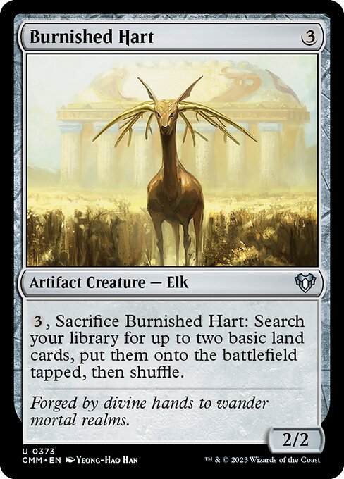 つややかな雄鹿/Burnished Hart [CMM] [FOIL]