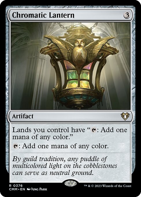 彩色の灯籠/Chromatic Lantern [CMM] [FOIL]