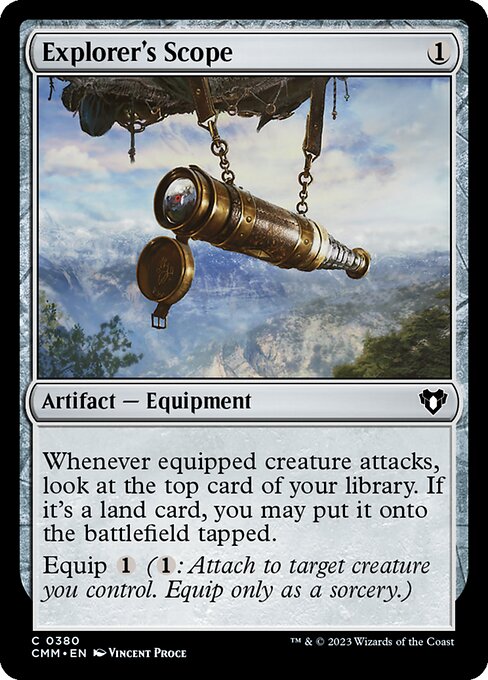 探検者の望遠鏡/Explorer's Scope [CMM] [FOIL]