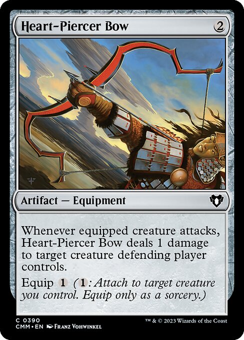 心臓貫きの弓/Heart-Piercer Bow [CMM] [FOIL]