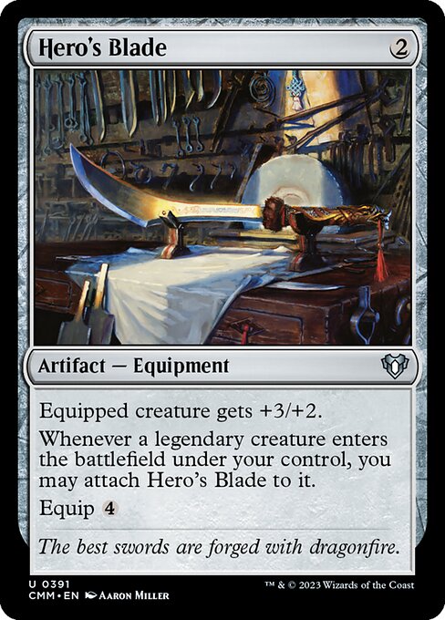 英雄の刃/Hero's Blade [CMM] [FOIL]