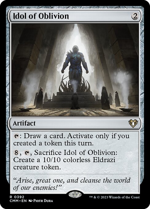 忘却の偶像/Idol of Oblivion [CMM] [FOIL]