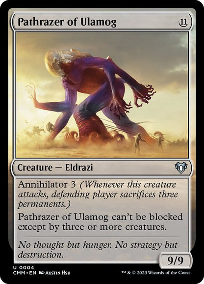 ウラモグの道滅ぼし/Pathrazer of Ulamog [CMM] [FOIL]