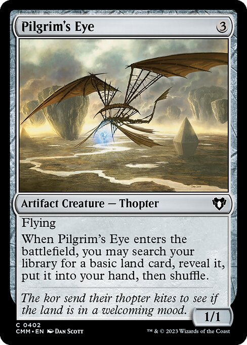 巡礼者の目/Pilgrim's Eye [CMM] [FOIL]