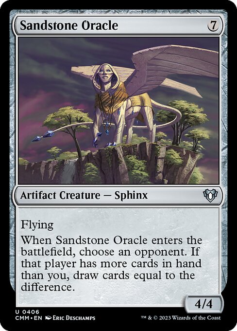 砂岩の予言者/Sandstone Oracle [CMM] [FOIL]