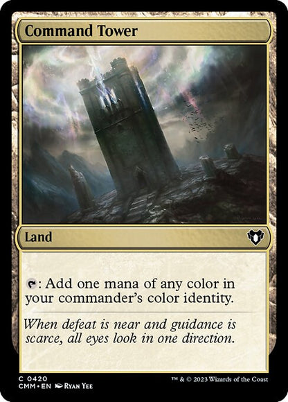 統率の塔/Command Tower [CMM] [FOIL]