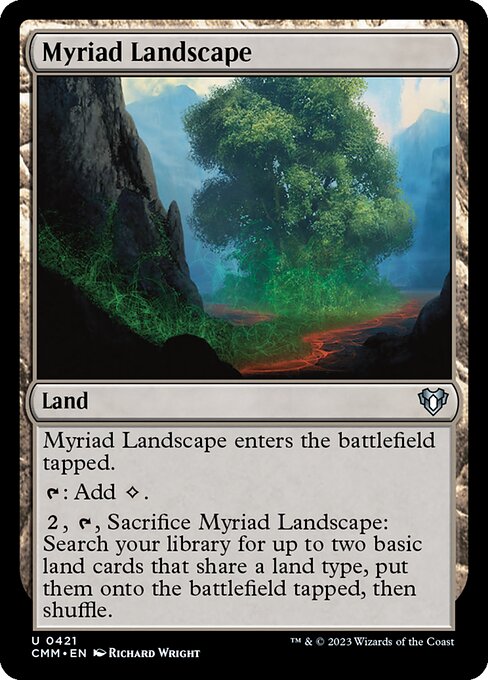無限地帯/Myriad Landscape [CMM] [FOIL]