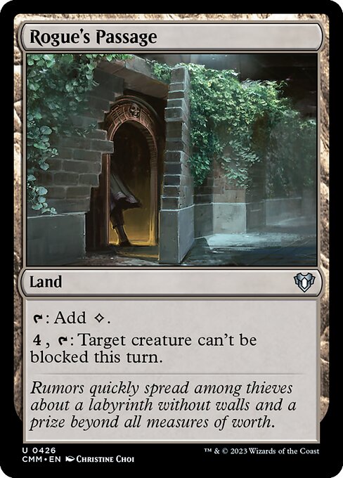 ならず者の道/Rogue's Passage [CMM] [FOIL]