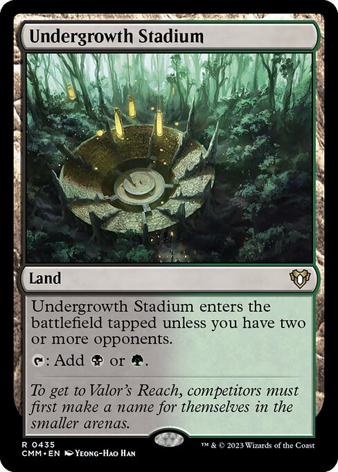 下生えの競技場/Undergrowth Stadium [CMM] [FOIL]