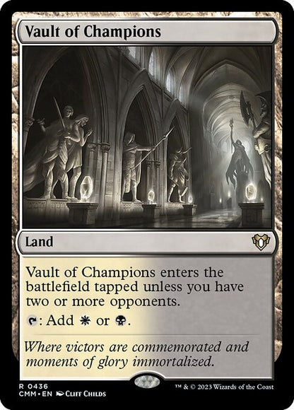 勝者の大霊堂/Vault of Champions [CMM] [FOIL]