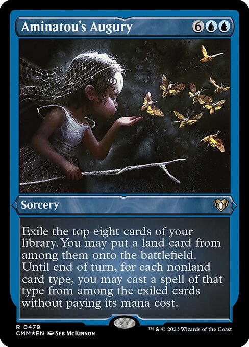 アミナトゥの占い/Aminatou's Augury [CMM] [FOIL][エッチング]