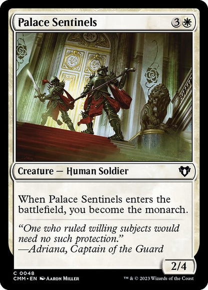 宮殿の歩哨/Palace Sentinels [CMM] [FOIL]