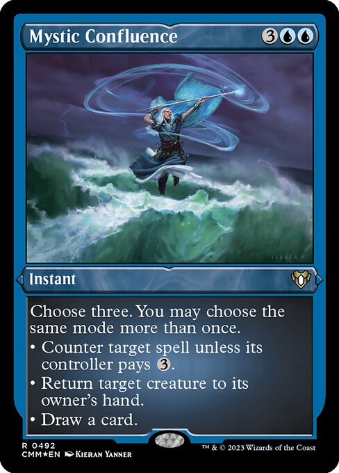 神秘の合流点/Mystic Confluence [CMM] [FOIL][エッチング]