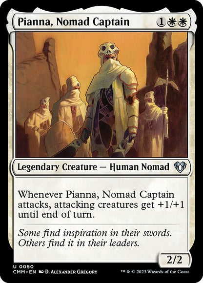 遊牧の民の長ピアナ/Pianna, Nomad Captain [CMM] [FOIL]