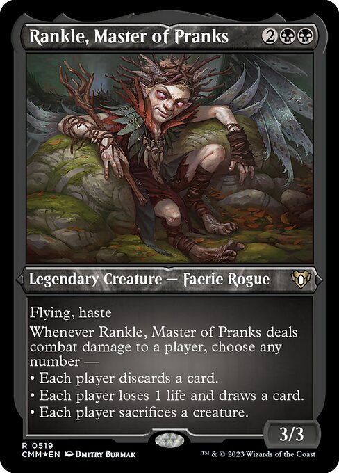 悪ふざけの名人、ランクル/Rankle, Master of Pranks [CMM] [FOIL][エッチング]