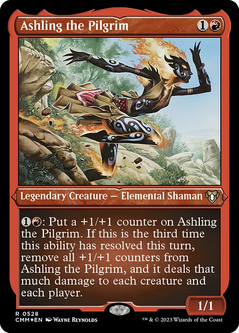 巡礼者アシュリング/Ashling the Pilgrim [CMM] [FOIL][エッチング]