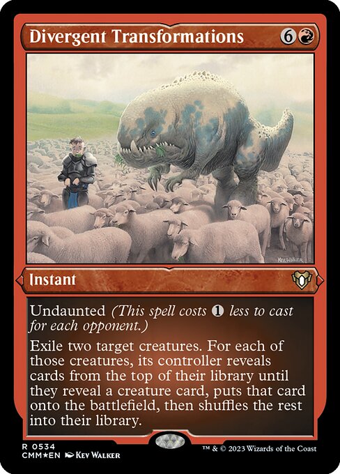 分岐変容/Divergent Transformations [CMM] [FOIL][エッチング]