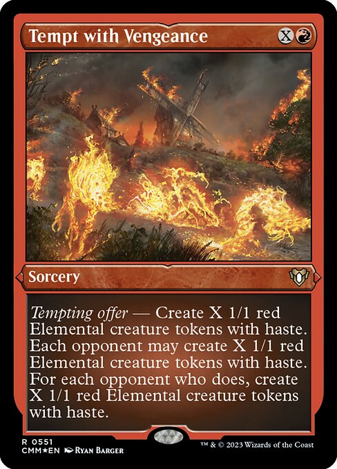 復讐の誘惑/Tempt with Vengeance [CMM] [FOIL][エッチング]