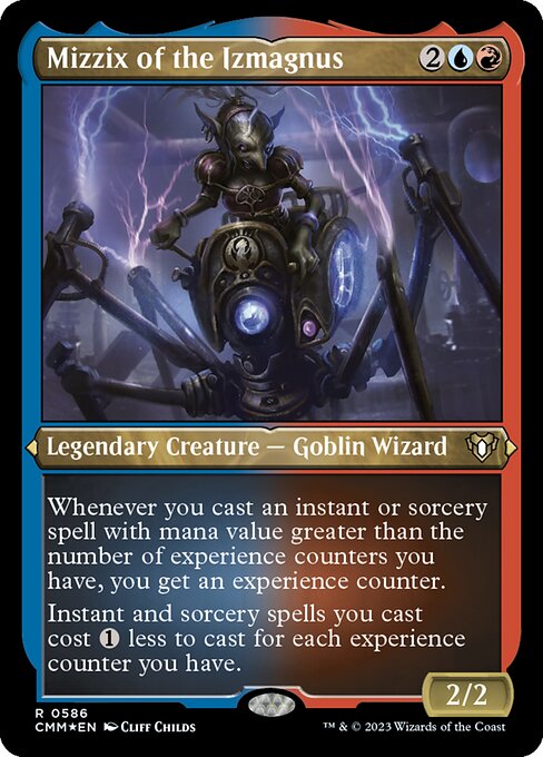 イズマグナスのミジックス/Mizzix of the Izmagnus [CMM] [FOIL][エッチング]