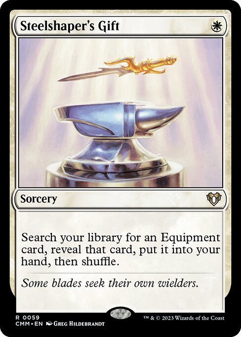 鋼打ちの贈り物/Steelshaper's Gift [CMM] [FOIL]