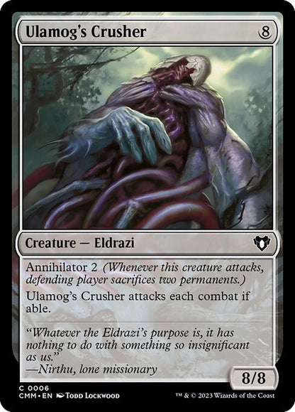 ウラモグの破壊者/Ulamog's Crusher [CMM] [FOIL]