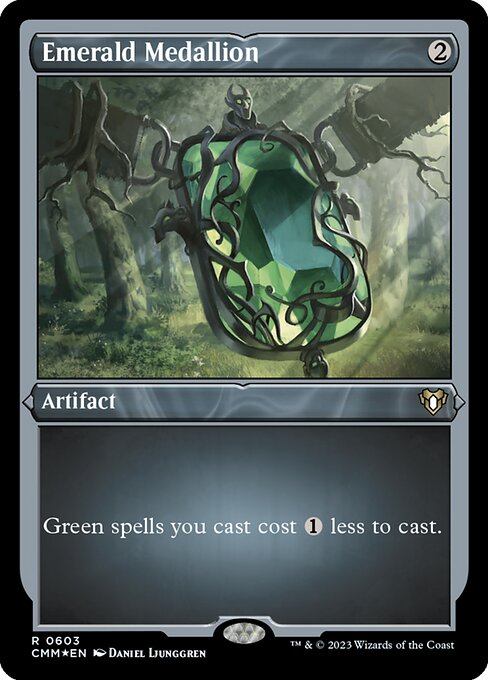エメラルドの大メダル/Emerald Medallion [CMM] [FOIL][エッチング]