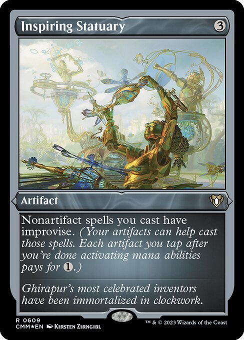 鼓舞する彫像/Inspiring Statuary [CMM] [FOIL][エッチング]