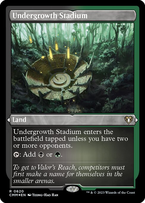 下生えの競技場/Undergrowth Stadium [CMM] [FOIL][エッチング]