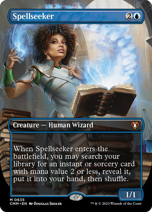 呪文探求者/Spellseeker [CMM-BF][ボーダーレス]
