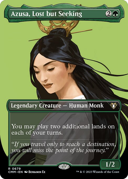 迷える探求者、梓/Azusa, Lost but Seeking [CMM-BF][ボーダーレス][FOIL]
