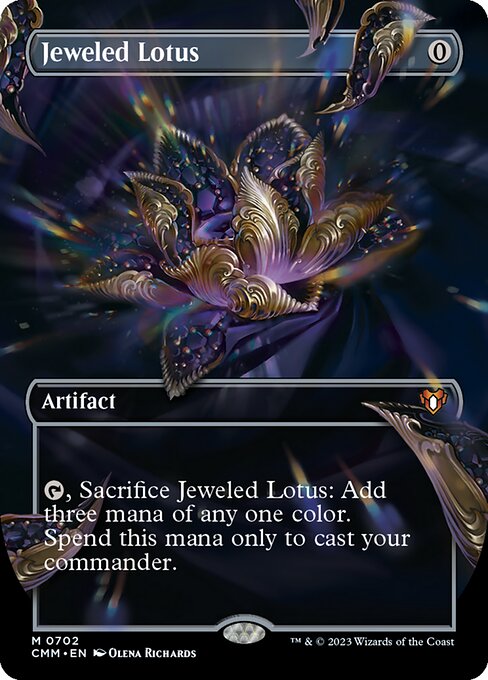 宝石の睡蓮/Jeweled Lotus [CMM-BF][ボーダーレス][FOIL]