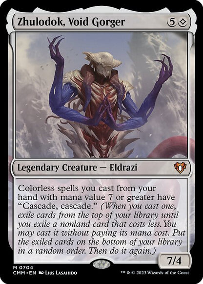 虚空喰らい、ズロドック/Zhulodok, Void Gorger [CMM] [FOIL]